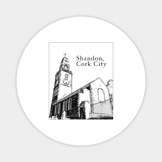 Shandon - Cork City Magnet by LordNeckbeard